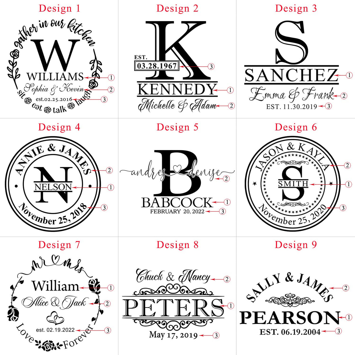 Personalized Cutting Boards, Wooden Custom Engraved Chopping Board for Wedding Gift, Bridal Shower, Engagement Gifts, Anniversary Gift, Housewarming Generic