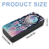 JZHYOAN 6.3×2.67×1.3 Inch Handmade 5D Diamond Art Kit DIY Diamond Painting Glasses Case Travel Sunglasses Holder Portable Storage Box Eyeglass Storage Box for Gift Giving Office Multi-Scenes JZHYOAN