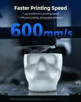 Inslogic High-Speed PLA Filament 1.75mm 3D Printer Filament, 50-600mm/s Rapid Printing PLA, Smooth Flow & No Clogging, 1kg Spool (2.2lbs) Fit Most FDM 3D Printers, Black Inslogic