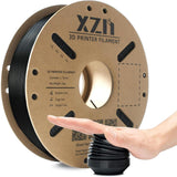 XZN TPU 95A Filament 1.75mm, Soft 95A Flexible 3D Printer Filament, 1KG Spool (2.2 lbs), Dimensional Accuracy +/- 0.02 mm, Vacuum Sealed, Excellent Layer Adhesion, Fits Most FDM Printers (TPU Black) XZN