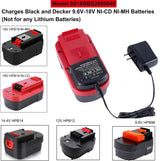 Replace for Black and Decker 18V Battery Charger 90556254-01 9.6V-18V NiCad & NiMh Battery HPB12 FS12B HPB14 FSB14 HPB18 HPB18-OPE FSB18 HPB96 FSB96 Gonocop