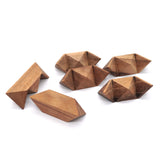 Adults Games Gifts Wooden Star Cube Puzzle Game Brain Teasers of The Logic Games for Kids and Teen to Challenge Puzzles for Fun Entertaining Things and Educational Tools of Parents BSIRI