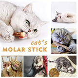 WoLover Silvervine Sticks for Cats, Natural Catnip Matatabi Chew Sticks Teeth Molar Chew Toys for Cat Kitten Kitty (at Least 12 PCS) WoLover