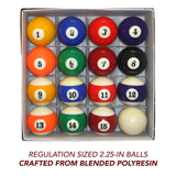 Hathaway Pool Table Regulation Billiard Ball Set Hathaway