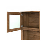 Bush Business Furniture Somerset Office Desk with Drawers and Hutch, 72W, Fresh Walnut Bush Business Furniture