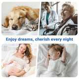 MUXHOMO King Size Mattress Protector, 100% Waterproof Quilted Mattress Cover King Size Bed, Noiseless Soft & Cooling Mattress Pad Cover, Deep Pocket 6"-21", White MUXHOMO