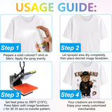 Sublimation Spray for Cotton Shirts, 120ML Sublimation Coating Spray for All Fabric, T-Shirts, Canvas, Polyester Fabric, Waterproof Quick Drying, Super Adhesion, High Gloss FSLHCY