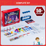 Science Kits for Kids - 50 Experiments Science Kit for Kids Age 6-12 Year Old, STEM Educational Science Toys Gifts for Girls Boys, Chemistry and Physics Set Toys for Boys Girls Osllate