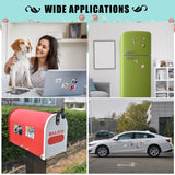 Sublimation Magnet Blanks, 30PCS Sublimation Blank Refrigerator Magnets - Personalized Square Fridge Magnet Sublimation Blanks Products for Kitchen Office Decorative, 5.5x5.5 cm (Square) Deekypol