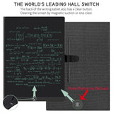 Full Screen Erasable LCD Board Writing Tablet for Drafting, Taking Notes and Leaving Message, 11.5 inches, Superfine Line Design Drawing Pad with a Pencil,Packed with a Leather Case Protective K KYSTAR