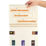 30 Pieces Magnetic Bookmarks Tarot Magnet Page Markers Multi Insect Magnet Bookmark Clips Magnetic Page Clips Assorted Book Marks Set for School Students Teachers Reading Supplies (3.94 x 1.18 Inches) Nezyo