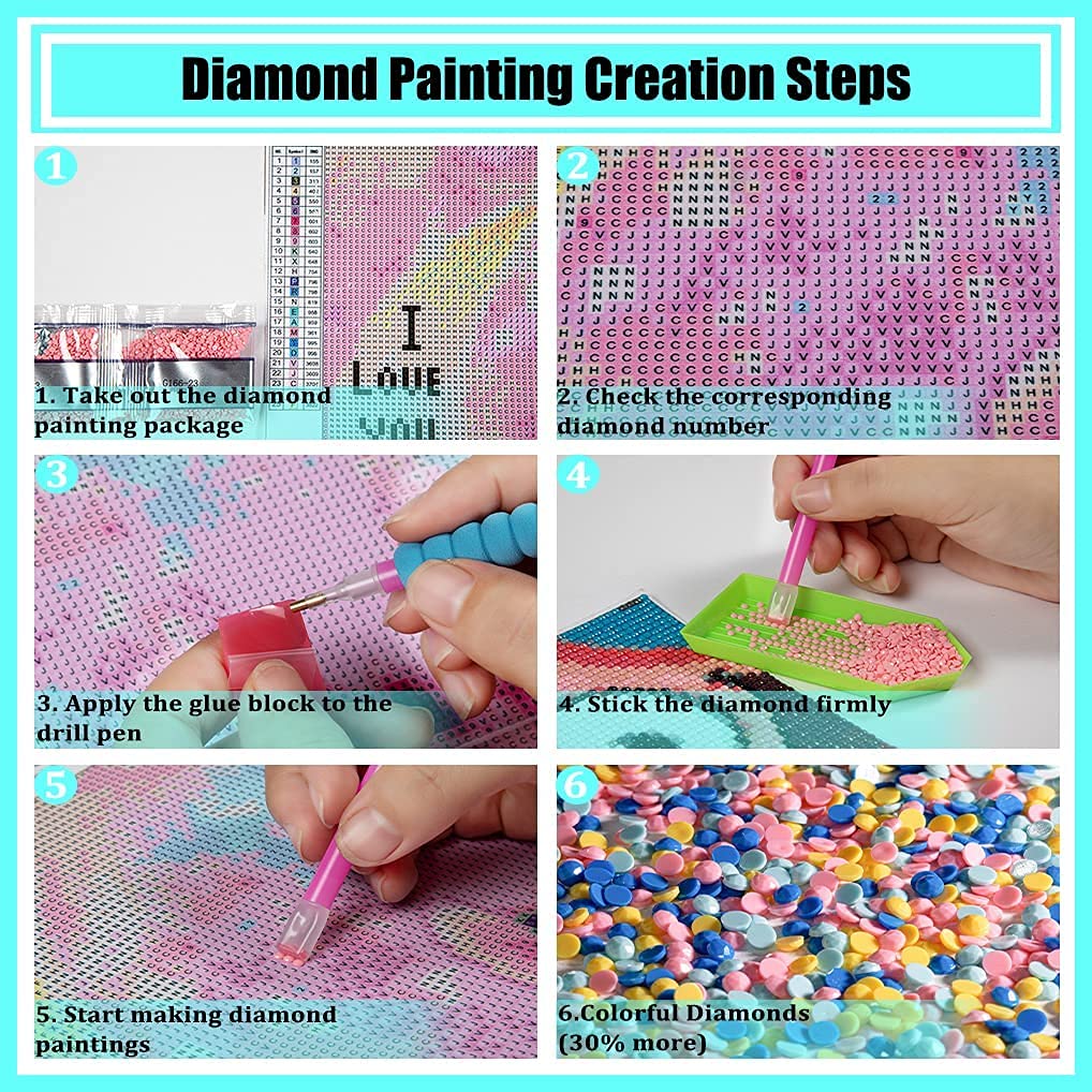 Diamond Art Painting Farmhouse Wreath Spring Kit for Adults Full Drill Diamond Art Painting by Number Kits Gem Art Wall Home Decor(15.8 x11.8inch) Generic