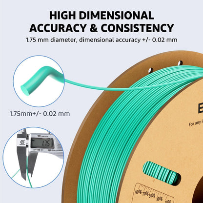 ELEGOO PLA Plus Filament 1.75mm White 2KG, PLA+ Tougher and Stronger 3D Printer Filament Pro Dimensional Accuracy +/- 0.02mm, 2 Pcs 1kg Spool(2.2lbs) Fits for Most FDM 3D Printers - WoodArtSupply