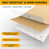 Air Fryer Liners Disposable - 125 Pcs 8IN Square Parchment Paper Sheets, Non-Stick, Oil-Proof Baking Paper for Easy Cleanup, Food-Grade Airfryer Accessories for 5-8 QT Basket, Heat-Resistant to 450°F TEDRAREVO