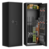 Bonusall 10 Gun Safe for Rifles,Fireproof Gun Safe for Rifles and Pistols,Rifle Safes for Home with Digital Keypad,Adjustable Shelves & Handgun Pockets Bonusall