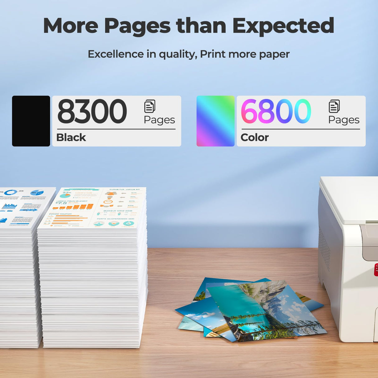 502 Ink Refill bottles ET-2760 ET-2850 ET-3850 Replacement for Epson 502 Ink Bottles (5 Pack) for Ecotank ET-3760 ET-4760 ET-4850 2850 2760 3760 ET-3830 ET-3843 ET-2750 ET-3750 ET4750 ET-15000 Printer Trokliey