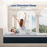 California King Mattress, DIGLANT 14Inch Medium Plush Supportive Memory Foam Hybrid Mattress, Pressure Relief 7-Zone Individual Pocket Springs Calking Mattress in a Box, CertiPUR-US Certified, 72"*84" DIGLANT