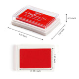 Lsushine Craft Ink Pad Stamps Partner DIY Color,15 Color Craft Ink Pad for Stamps, Paper, Wood Fabric (Pack of 15) Lsushine