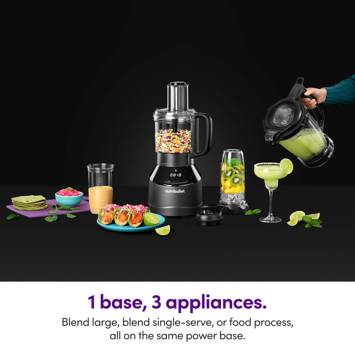 nutribullet Triple Prep System NBKS50100, Black nutribullet