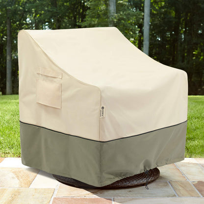 COSFLY Outdoor Furniture Patio Chair Covers Waterproof Clearance, Lounge Deep Seat Cover, Lawn Furnitures Covers Fits up to 32W x 37D x 36H inches(2 Pack) - WoodArtSupply