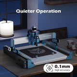 Genmitsu 4040 Reno CNC Router Milling Machine for Woodworking, Acrylic Cutting, Quieter Movement Wood Carving Cutter, Metal Engraver Working Area 15.75′′ x 15.75′′ x 3′′ Genmitsu