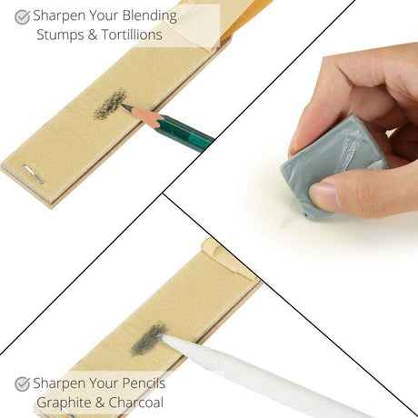 Mr. Pen - 14 Pack of Blending Stumps, Art Eraser, Blending Sticks for Drawing, Shading Pencils for Sketching Mr. Pen