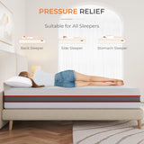 Sweetnight King Mattress, 10 Inch Memory Foam Mattress in a Box for Comfy Sleep and Pressure Relief, Flippable King Size Mattress, CertiPUR-US Certified Sweetnight