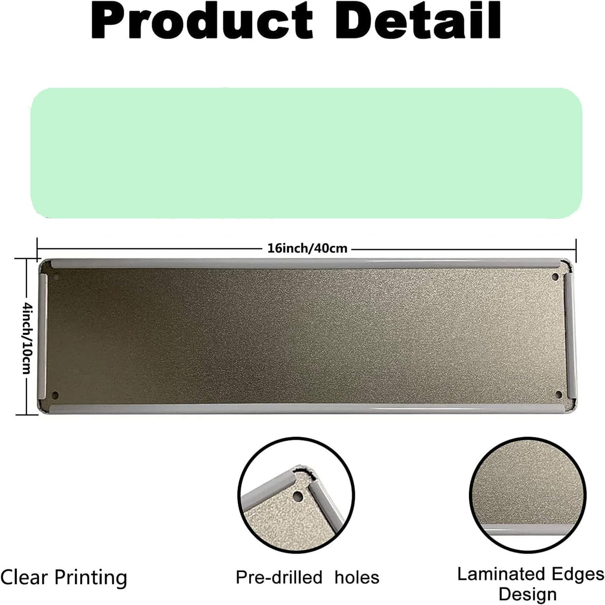 FARMHOUSE-ish Rustic Farmhouse Style Sign - "All the Charm without the Farm" 16x4 Inch Metal Wall Decor for Home, Kitchen, Living Room cohuodec