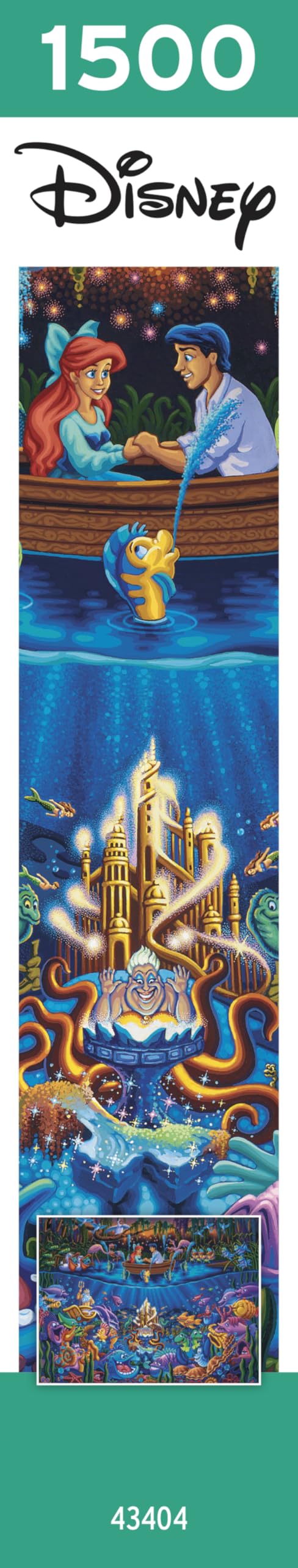 Ceaco - Disney - Dowdle - The Little Mermaid - Part of Your World - 1500 Piece Jigsaw Puzzle