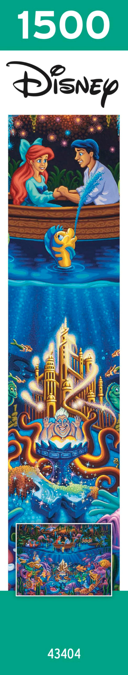 Ceaco - Disney - Dowdle - The Little Mermaid - Part of Your World - 1500 Piece Jigsaw Puzzle