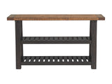 Martin Svensson Home, Console/Sofa Table, Black Stain and Natural Martin Svensson Home