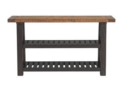 Martin Svensson Home, Console/Sofa Table, Black Stain and Natural