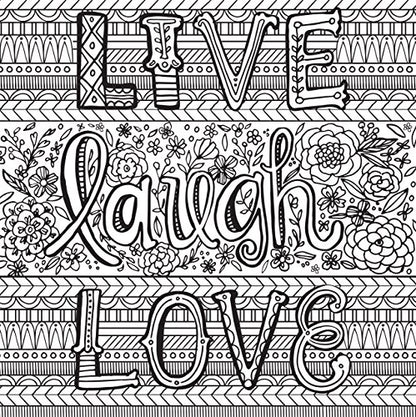 Joyful Inspirations Adult Coloring Book (31 stress-relieving designs) (Artists' Coloring Books)