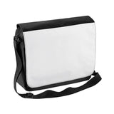 BagBase Sublimation Messenger Bag (9 Liters) (One Size) (Black) BagBase