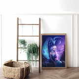 Gabbana Purple Dragon Fairy 5D Diamond Painting Kits, Fairy Diamond Art for Adults, Diamond Dots Gem Art Room Decor Aesthetic 8x12 Inch Gabbana