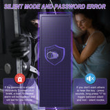 Marcree 8-10 Gun Safe, Large Gun Safes for Rifle & Pistol Storage, Gun Cabinets for Rifles and Shotguns, Gun Cabinet with Quick Home Access and Gun Rack, Long Gun Safe with Dual Alarm & Mute Mode Marcree