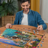 Ravensburger Grandiose Greece 1000 Piece Jigsaw Puzzle for Adults - 12000470 - Handcrafted Tooling, Made in Germany, Every Piece Fits Together Perfectly Ravensburger