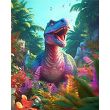 DIY 5D Diamond Art Kits (12 * 16 Inch),Mosaic Diamond Painting, Art for Dinosaur, Embroidery Full Drill for Animals, Art Kits Rhinestone Craft for Home Wall Decor Amz Camel