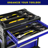 Vexercisehoop Tool Box Organizer, Tool Drawer Organizer Tray Divider, Toolbox Organization, Garage Tool Organizers and Storage, Tool Box Accessories Vexercisehoop