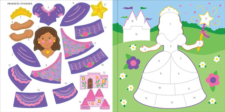 My First Color-by-Sticker Book - Unicorns & More PETER PAUPER PRESS