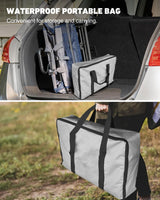 19 inch Charcoal Grill, Small Portable Barbecue Grill with Storage Travel Bag, Easy to Assemble BBQ Grill, 231 Square Inches Cooking Space, Perfect for Small Patio, Backyard, Picnics, Camping, Beach GRiliFE