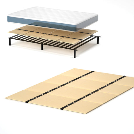 Yarfyk Folding Bed Support, Queen Size Board, 60" x 48" Yarfyk