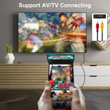 Mini Arcade Games Machine - 156 Retro Games Console Playable - 2.8 Inch Screen Handheld Gaming Device Support AV Output - Electronic Birthday Xmas Gift for Kids Adults (Blue) E-MODS GAMING