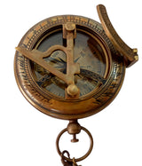 Khybex International to My Son Compass Personalized Sundial Compass with Leather Case/Gift for Son/to My Son Gifts/Mom to Son Gift/Dad to Son/Grandson Gift, Directional Magnetic Sundial Compass Khybex International