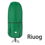 Upright Christmas Tree Storage Cover,Tear Resistant Adjustable Christmas Tree Storage Bag for 9 FT Artificial Tree Standing with Ornaments,Xmas Tree Cover, Dustproof Riuog
