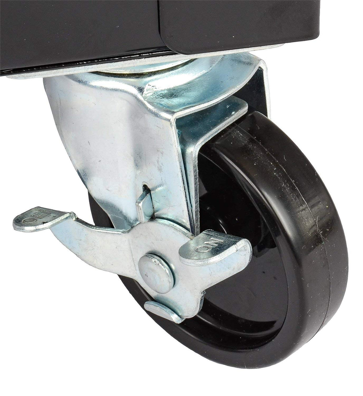 JEGS Heavy-Duty Tool Box Cart | 220 LBS Capacity | Uses Four 4” Caster Wheels | Includes 2 Keyes And 6 Drawer Liners | Black With JEGS Logo | 2 JEGS