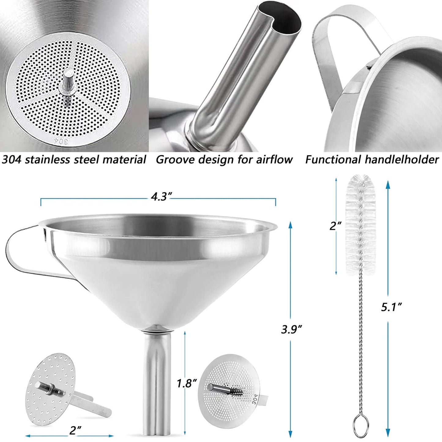 LCD 3D Printer Accessories Resin Tool Kit Includes Stainless Steel Funnel, Resin Filter, Silicone Pad, Photosensitive Resin Bottle, Basic Tools for SLA/DLP Printing - WoodArtSupply