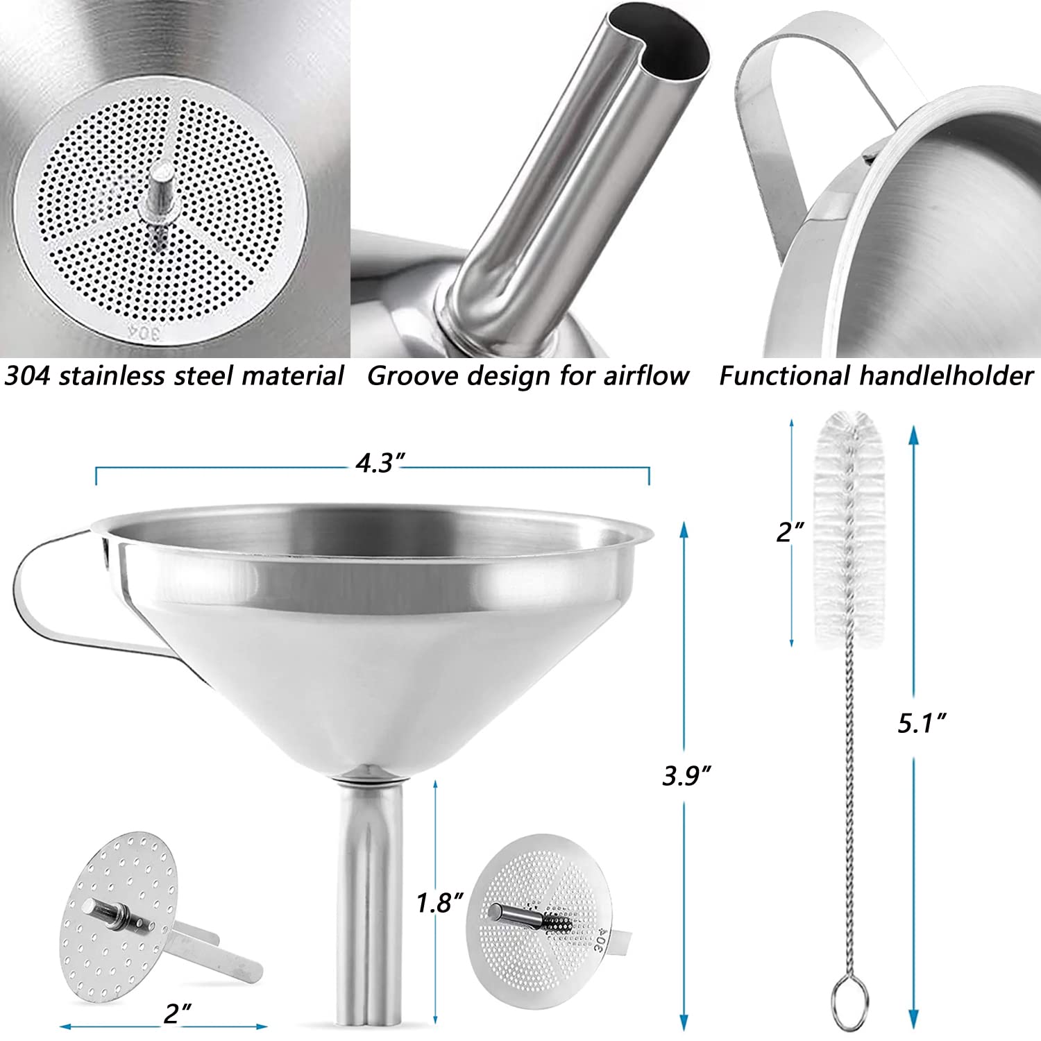 LCD 3D Printer Accessories Resin Tool Kit Includes Stainless Steel Funnel, Resin Filter, Silicone Pad, Photosensitive Resin Bottle, Basic Tools for SLA/DLP Printing - WoodArtSupply