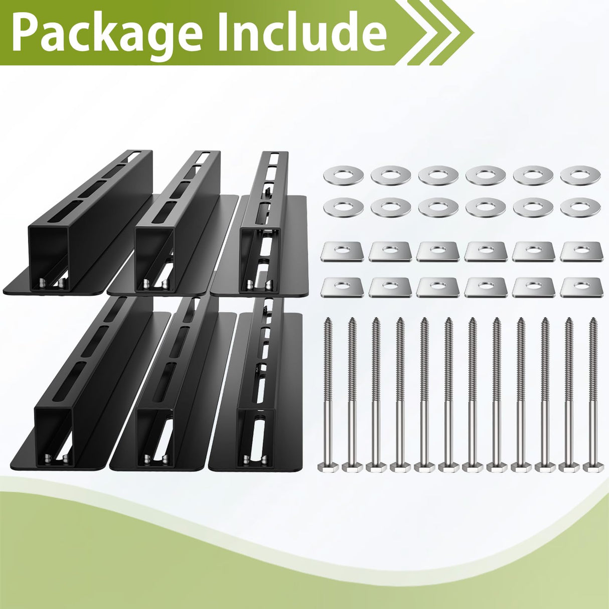 Fengone Heavy Duty Ceiling Storage Rack,Overhead Garage Storage Rack,Powder Coated Tote Storage Racks for Garages, Sheds, Storerooms (6 PCS, for 5 Bins) Fengone