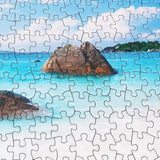 BEDUKE Jigsaw Puzzles 1000 Piece - Every Piece is Unique - for Adults Sturdy Thick Cardboard Puzzle Coastal Beach Precise Interlocking Family Game Age 14+ BEDUKE